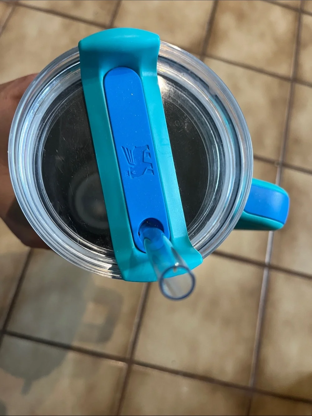 Stanley Turquoise Blue Insulated 40 oz Travel Mug with Handle